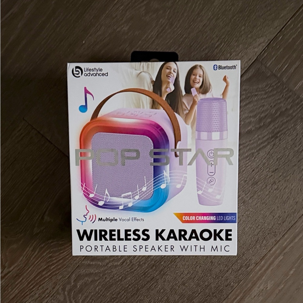 Popstar wireless Karaoke. NWT.